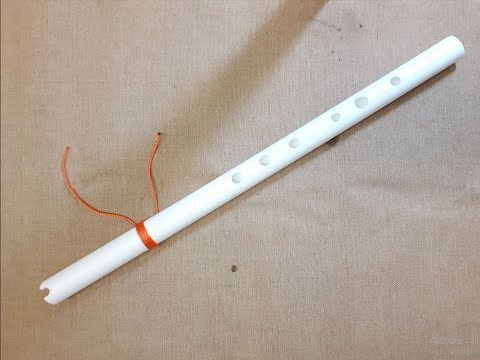 How to make a Flute. South American Quena Flute.