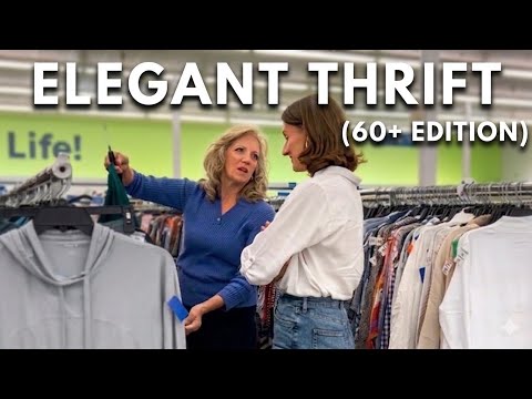 Thrifting For My Stylish Friend Melanie (60+ Edition)