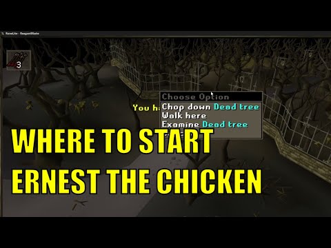 Where to Start Ernest the Chicken Quest in OSRS