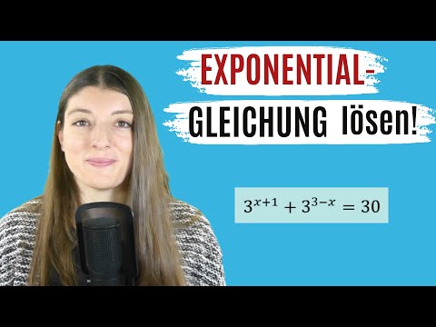 EXPONENTIALGLEICHUNG lösen! (mit Hilfe der SUBSTITUTION)