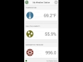 My Weather Station Bluetooth LE Mobile App (Appc ...