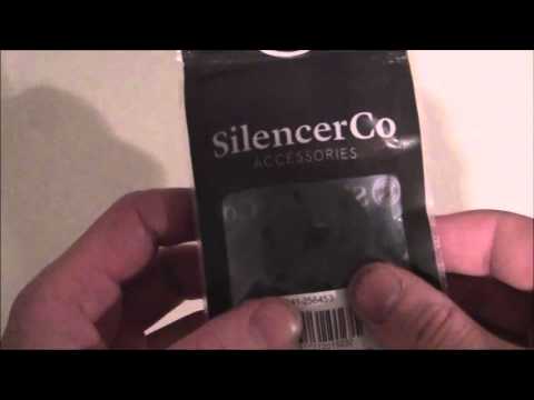 SilencerCo Omega 556mm Flat Front End Cap Review and Beware the 9mm Front End Cap for Octane 45 HD