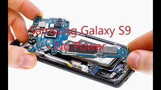 Samsung Galaxy S9 No Power Problem Fix || Samsung Galaxy S9 Something Short