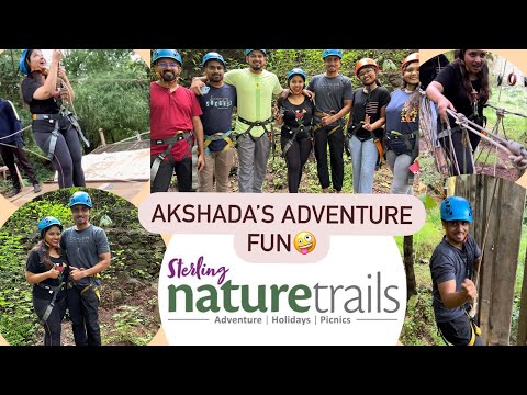 Vlog 90 Weekend at Sterling Nature Durshet Forest Resort | Adventure Activities | Fun with Friends