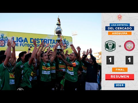 SPORTIVO HURACÁN vs ATLÉTICO UNIVERSIDAD (1-1) | RESUMEN Liga Distrital DEL CERCADO | Copa Perú 2024