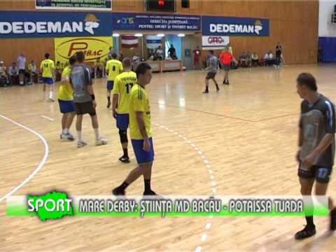 Mare derby: Ştiinţa MD Bacău -- Potaissa Turda - www.1tvbacau.ro (21.02.2014)