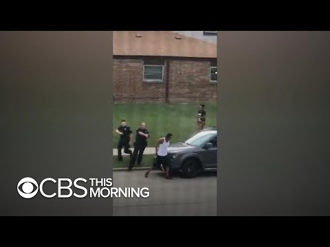 29-year-old Black man in shot in the back by police