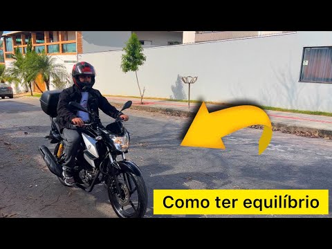 Como ter equilíbrio na moto ( INICIANTE )