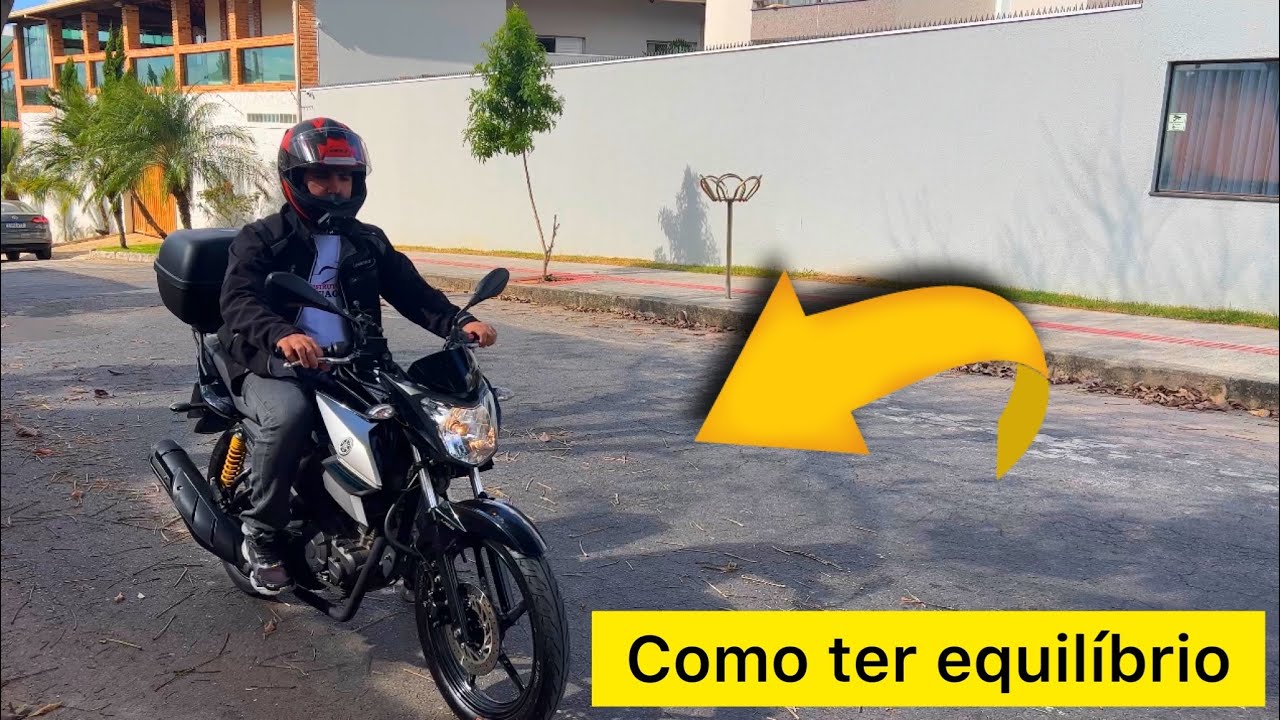 Como ter equilíbrio na moto ( INICIANTE )