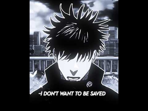 I Don't want to be rescued Megumi jujutsu kaisen 265chapter