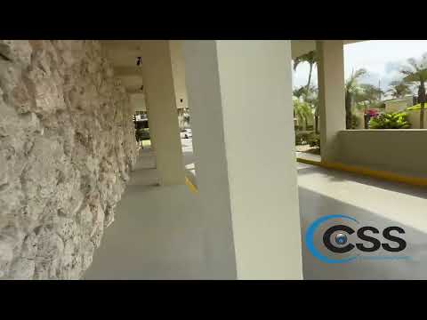 West Palm Beach oceanfront condo security camera installation from lobby to rooftop