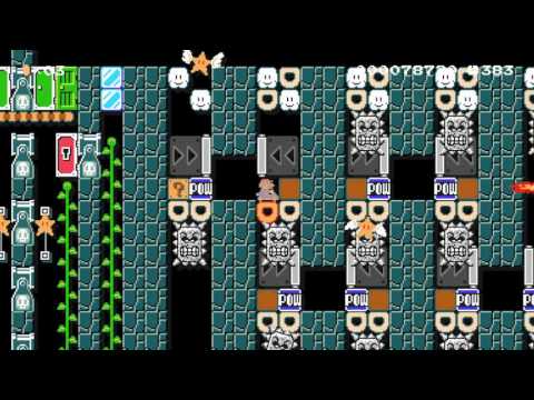 アミダ迷路 by リムジン ~ NEW RECORD! - SUPER MARIO MAKER - No Commentary 1AI