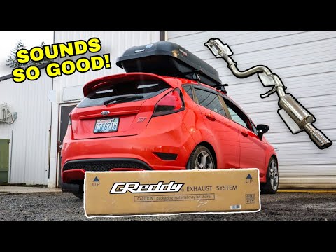 Ford Fiesta ST GReddy Catback Exhaust, Install and Sounds!
