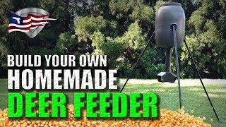 How to Build A Homemade Deer Feeder