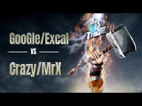 Generals Zero Hour - GooGle/Excal VS Crazy/Mrx | 2vs2 Tournament