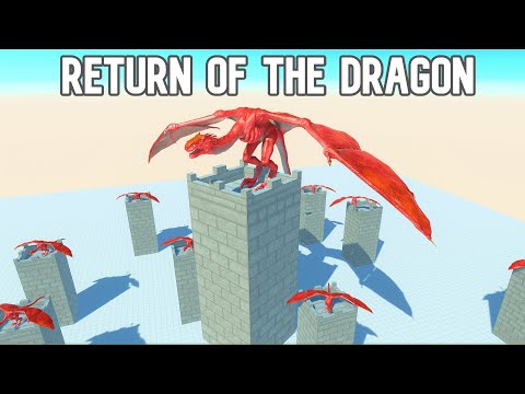 RETURN OF THE DRAGON vs ALL UNITS - ANIMAL REVOLT BATTLE SIMULATOR WYVERN