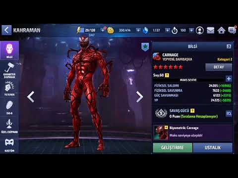 Marvel future fight - Extreme mode Alliance battle - carnage 132