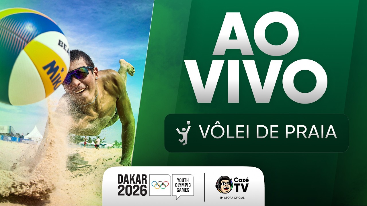 VÔLEI DE PRAIA | JOGOS OLÍMPICOS DA JUVENTUDE DAKAR 2026 | 1º DIA