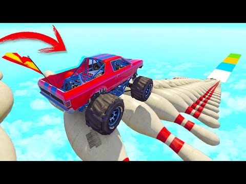 THE HARDEST MEGA RAMP IN THE WORLD!! I CAN'T TAKE IT ANYMORE! - GTA V ONLINE