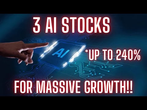 3 AI Stocks with CRAZY Growth Potential! So Much Money to be Made!