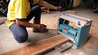 Download lagu [WOOD SERIES] DEMO FUJIYAMA PORTABLE PLANER  PP9012 mp3