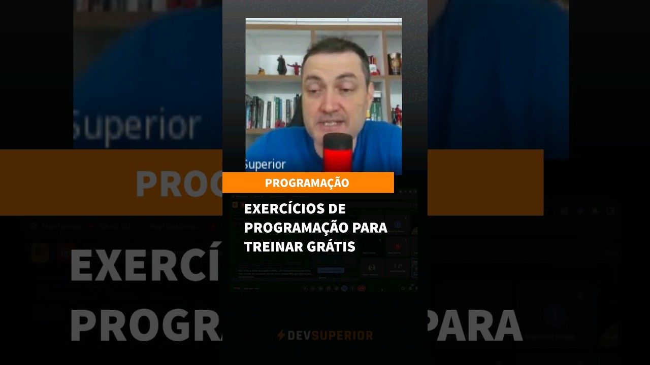 Exercícios de programação para treinar grátis
