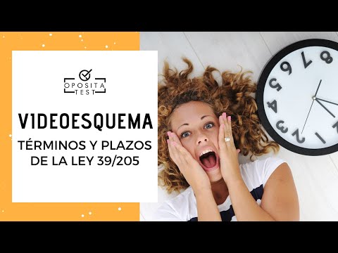 ⏳ Deadlines and Terms of Law 39/2015