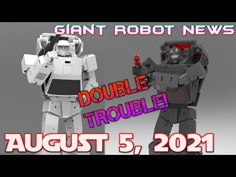DOUBLE TROUBLE! | Giant Robot News August 5, 2021