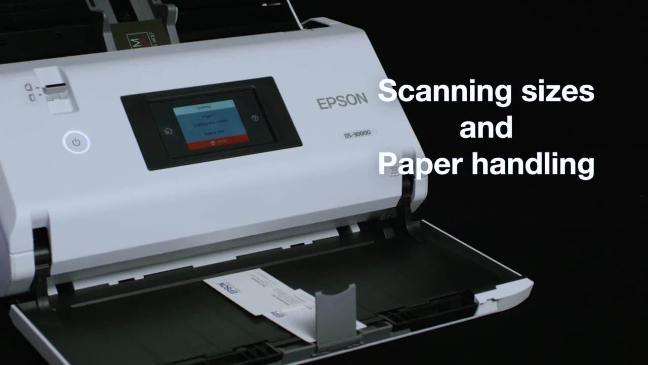 Epson DS-30000 and 32000 Document Scanners | Versatile Scanning