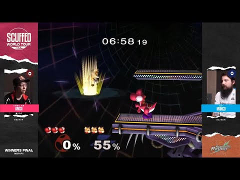 Mang0 (Fox) vs. aMSa (Yoshi) | Scuffed World Tour Melee Winners Final