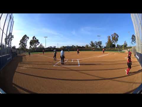 Taylor Caudill - 2020 Pitcher  Woodbridge HS vs  Irvine HS 4.10.18
