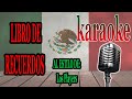 LIBRO DE RECUERDOS Karaoke Los Players de Tuzantla