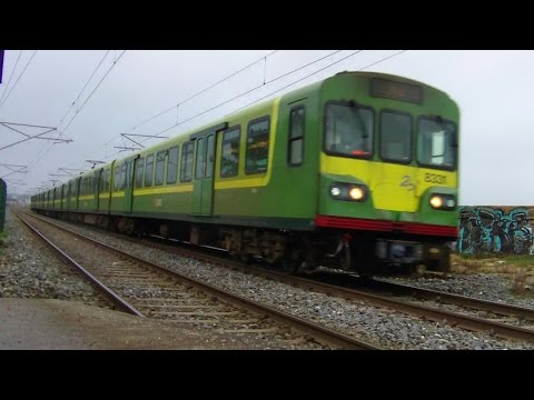 IE 8300 Class Dart Train number 8331 - Blackrock, Dublin