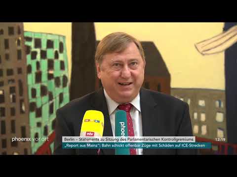 Statements des parlamentarischen Kontrollgremiums zum Fall Maaßen.