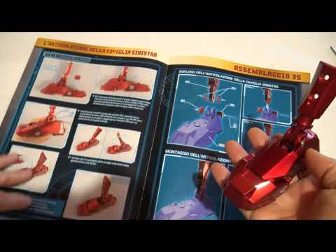 L'ARTICOLAZIONE  DELLA  CAVIGLIA  SINISTRA  DELL'ARMATURA DI IRON MAN  N. 35