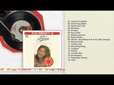 Andi Meriem Mattalatta - Album 20 Lagu Terpopuler "77 - 88" | Audio HQ