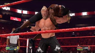 WWE 2K22: Brock Lesnar vs R-Truth (FULL MATCH)