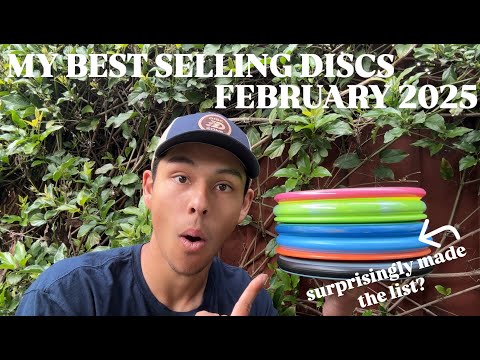 THE TOP 10 BEST SELLING DISCS IN FEBRUARY 2025 AT ...