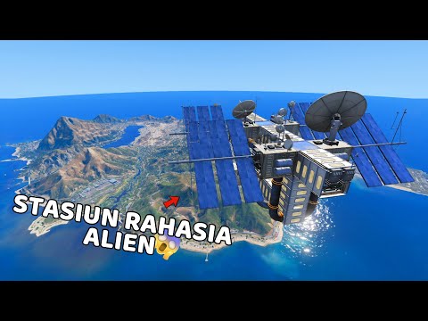 TEMPAT RAHASIA ADA SATELIT ALIEN DI GTA 5 - GTA 5 MOD
