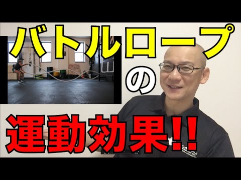 【超貴重】バトルロープエクササイズの運動効果とは?