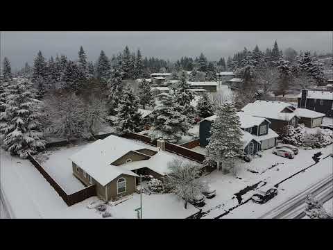 Marysville WA 7 inches snow 12/26/2021