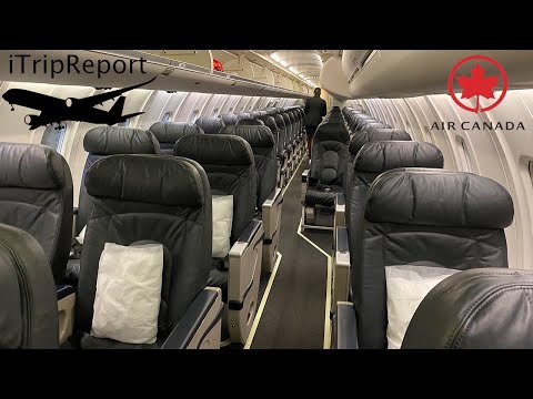 YouTube thumbnail for Air Canada Canadair (Bombardier) Regional Jet 900