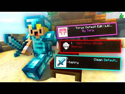 TOP 3 MEJORES TEXTURE PACKS para BEDWARS | MINECRAFT DANOMC