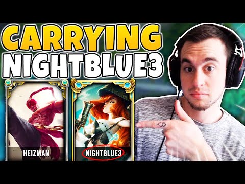 HEIZMAN CARRIES NIGHTBLUE3 WITH 200 IQ LEE SIN OUTPLAYS - League of Legends