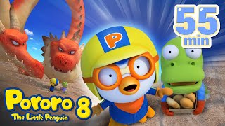 Download lagu Pororo Season 8(55min) | S8 EP 1-5 | Pororo English Episodes | Kids Cartoon mp3
