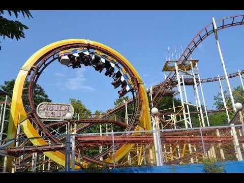HOOLA LOOP Ride/Roller Coaster/with a melting 100 kms speed/essel world/mumbai india