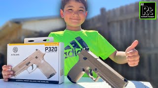 YOU won&#39;t BELIEVE how GOOD this pistol shoots ! #bbgun