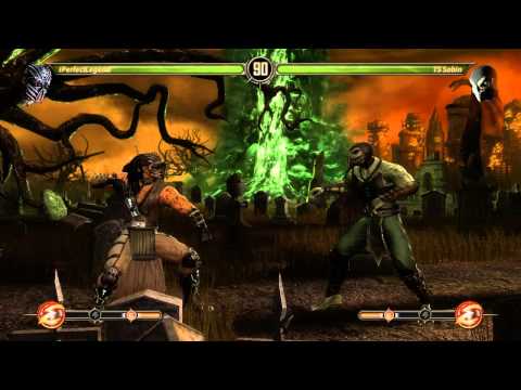 Mortal Kombat 9 - VirginGaming Money Match - FNATIC PerfectLegend (Kabal) vs TS Sabin (Reptile)
