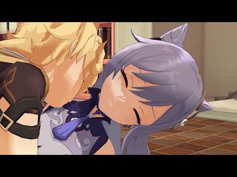 Aether BITES Keqing | Genshin Impact