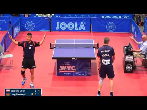Chen Weixing vs Jorg Rosskopf Final 2018 - World Championship -Veteran over 45